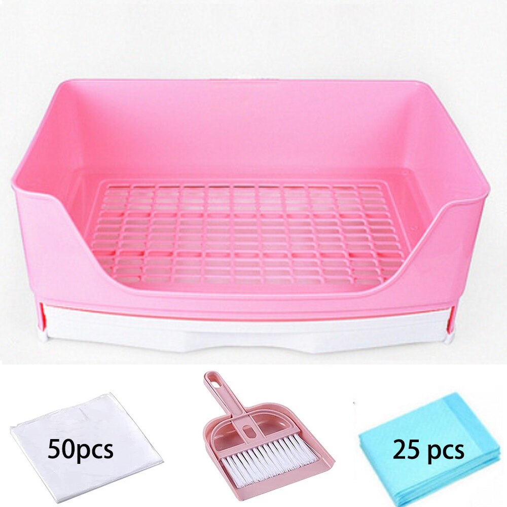 Large Rabbit Toilet Box Trainer Corner Tray Litter with Drawer