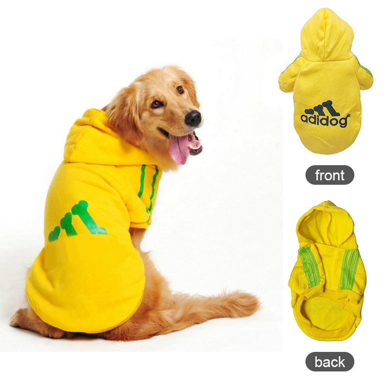 Soft Fleece Dogs Sports Wear Hoodies Warm Sweatshirt