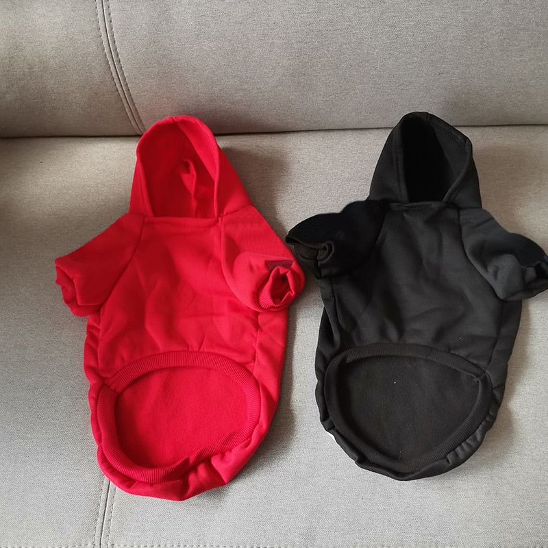 Soft Fleece Dogs Sports Wear Hoodies Warm Sweatshirt