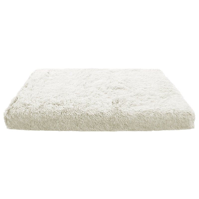 Plush Dog Bed with Removable Covers for Cleaning Super Soft Claming Beds