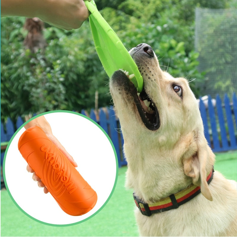 Dog Flying Disk Toy Silicone Material Environmentally Friendly Anti-Chew