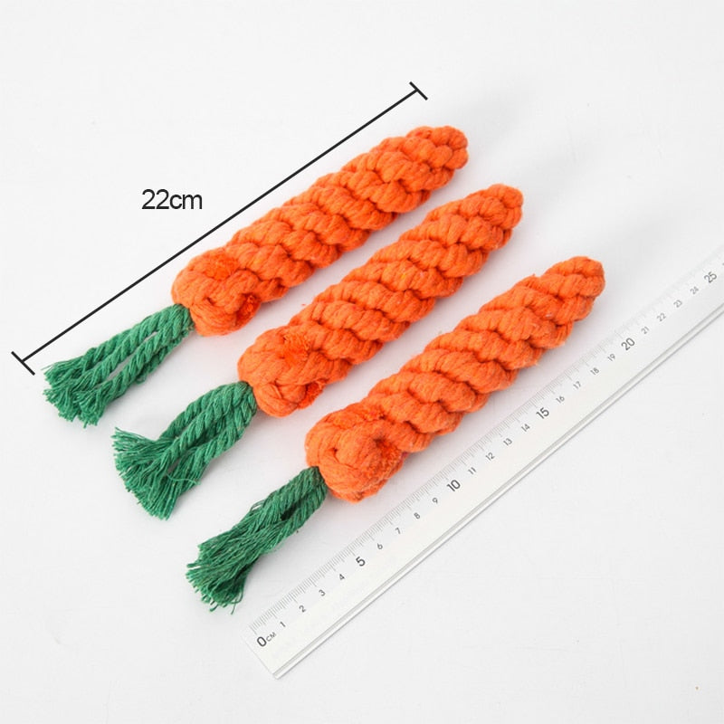 Dog Chew Made From Durable Braided Bite Resistant Cotton Great for Pups Too