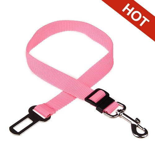 Adjustable Dog Seat/Safety Belt with Safety Clip Lever(Multiple colours available)