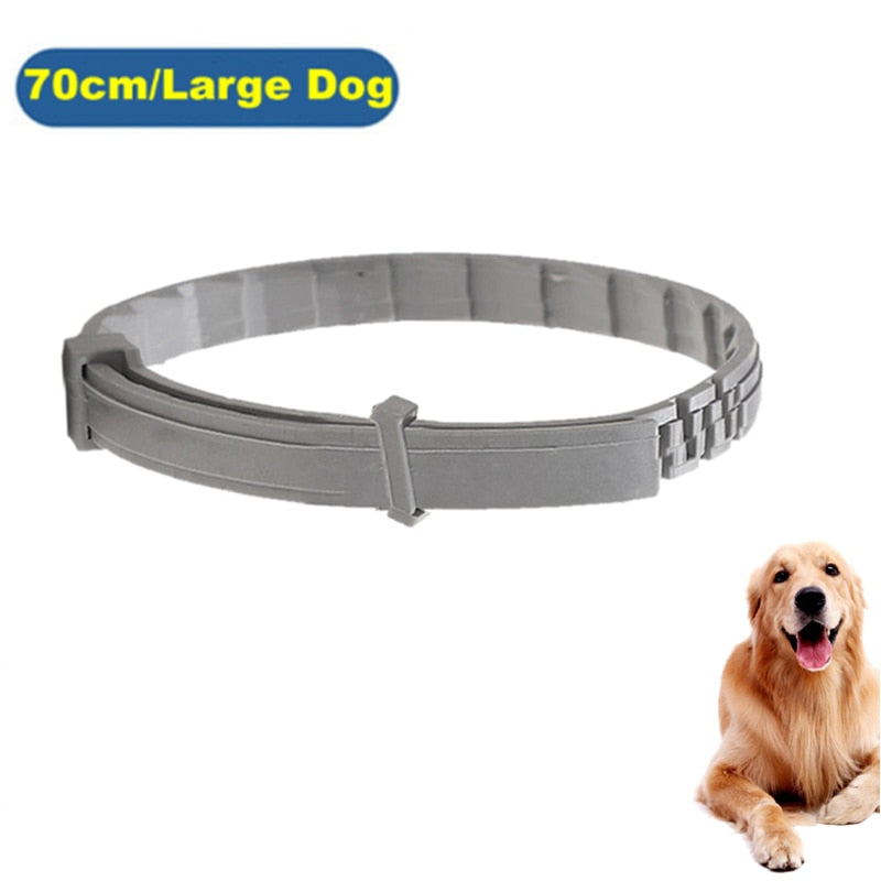 VIP Pet Cat Dog Flea and Tick Remover Collar Adjustable Repellent