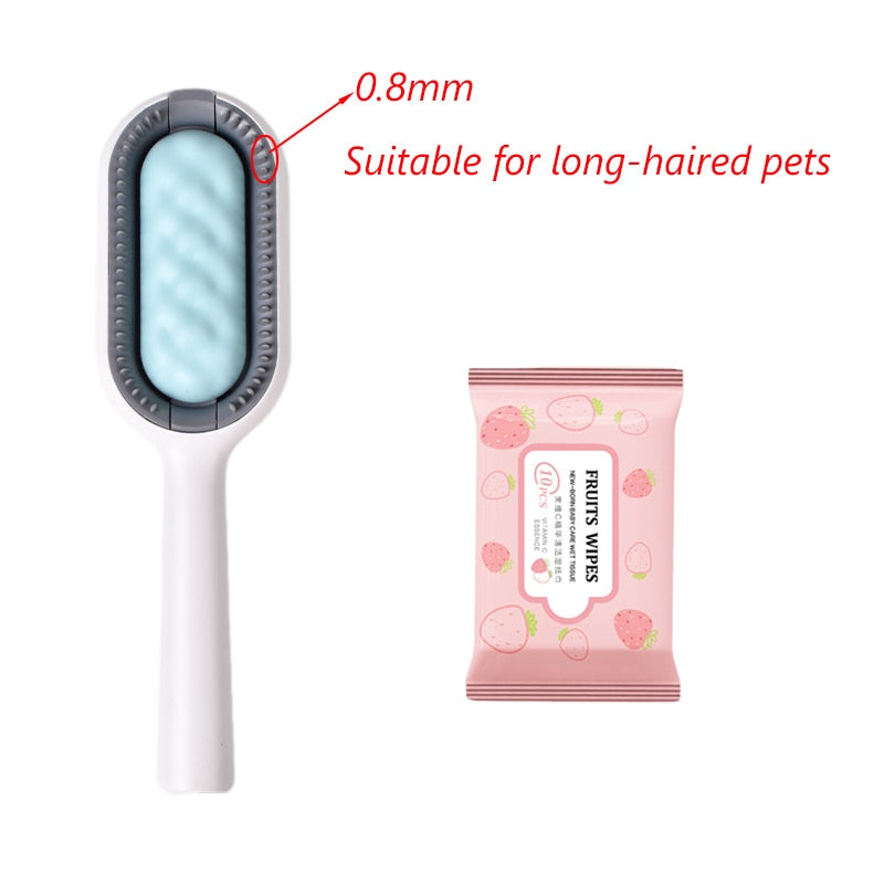 Double Sided Hair Removal Brushes for Cats & Dogs Grooming Comb