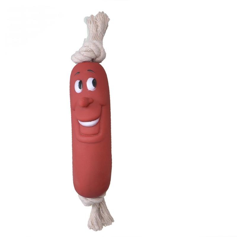 Dog Toys Funny Sausage Shape For Puppies & Dogs