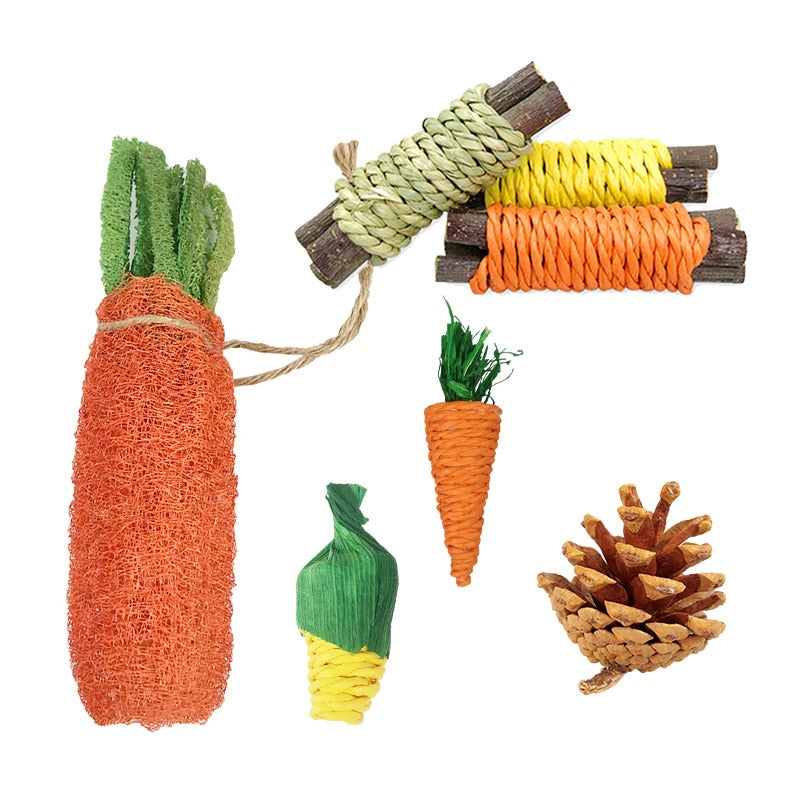 Small Pet/Rodent Chew Toys For Safe And Healthy Teeth Grinding
