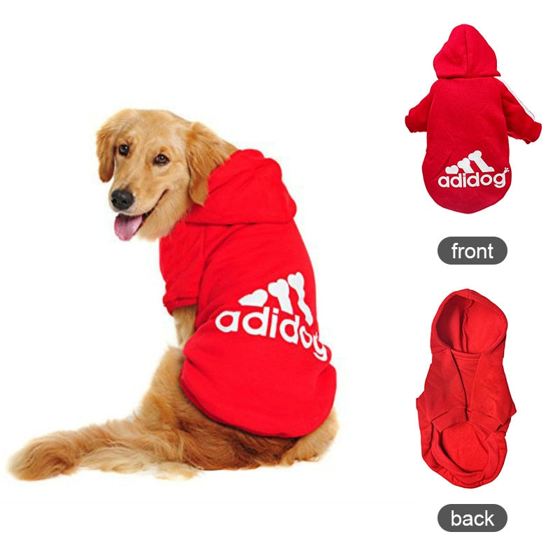 Soft Fleece Dogs Sports Wear Hoodies Warm Sweatshirt