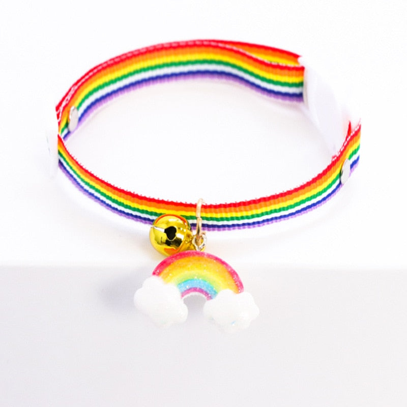 Adjustable Cat Collar(Includes a pendant, safety buckle & bells)