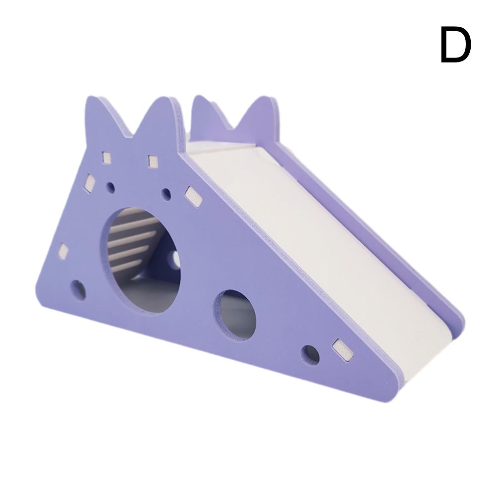 Hamster Slide For Small Fur Babies House Villa Cage Ladder Exercise