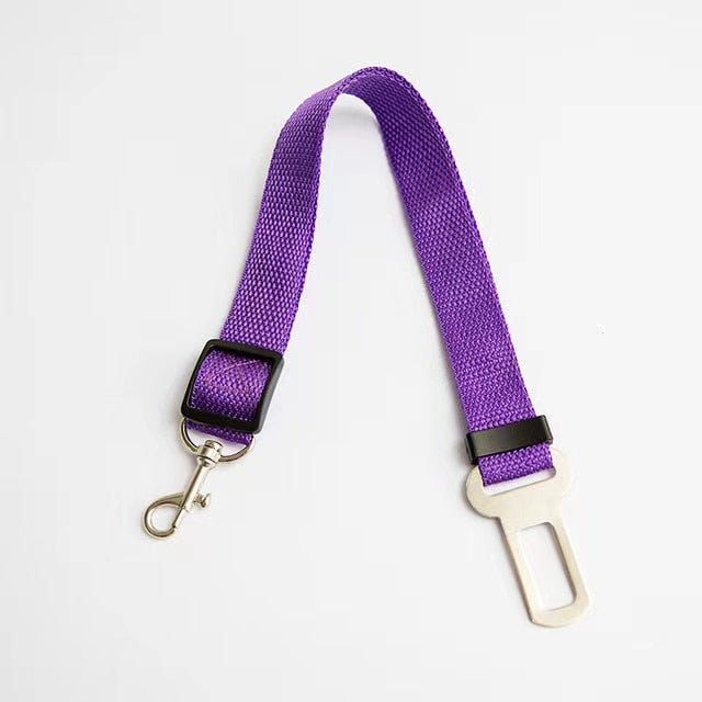 Dog Lead Car Seat Belt Adjustable Safety Travel Clip