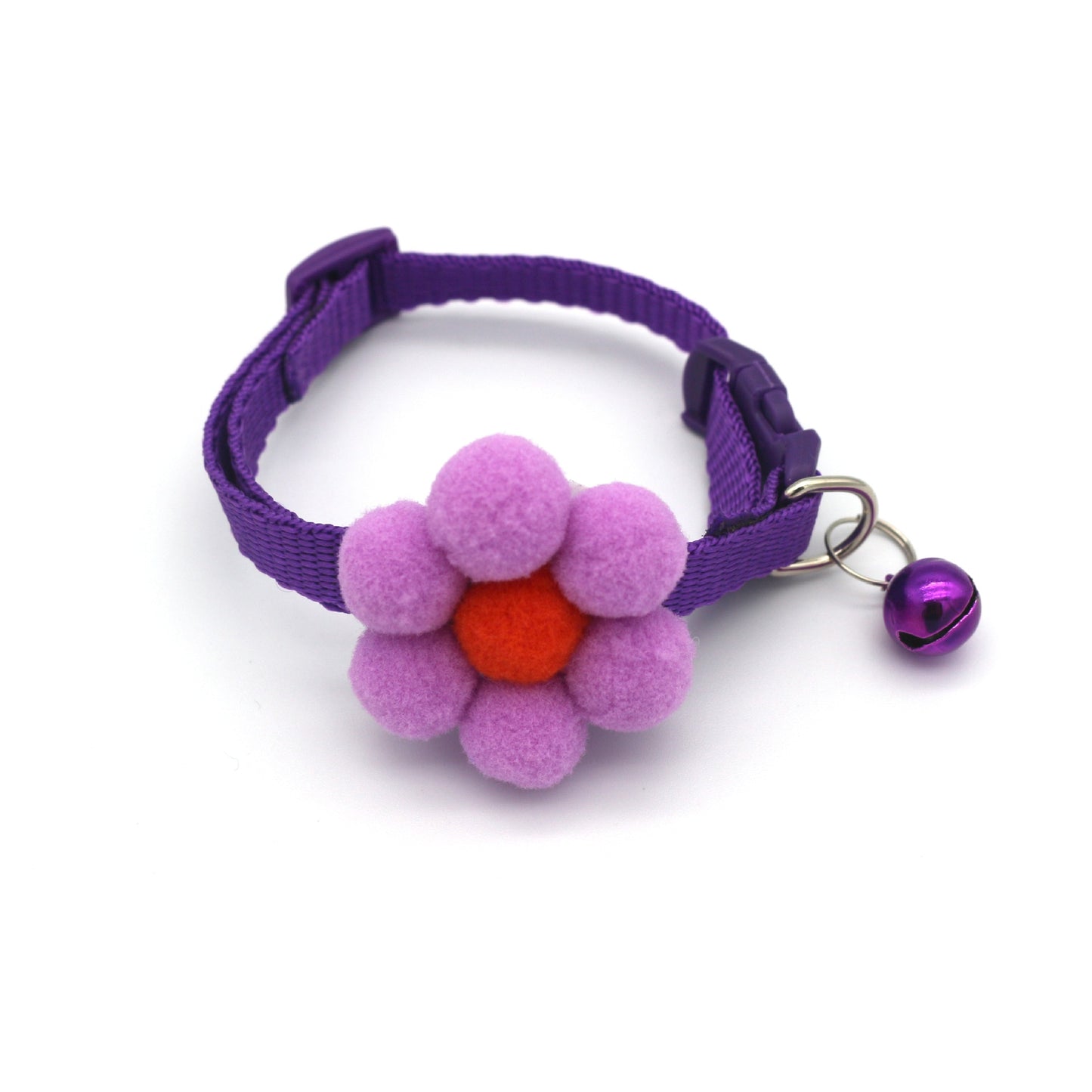 Cat Collar Adjustable Bow Tie/Flower with Safety Button