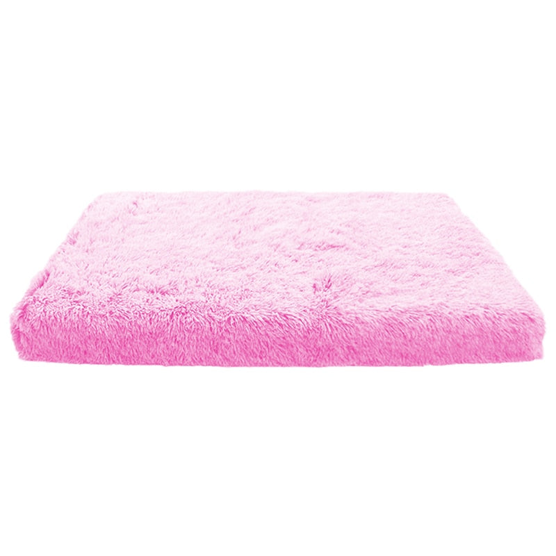 Plush Dog Bed with Removable Covers for Cleaning Super Soft Claming Beds