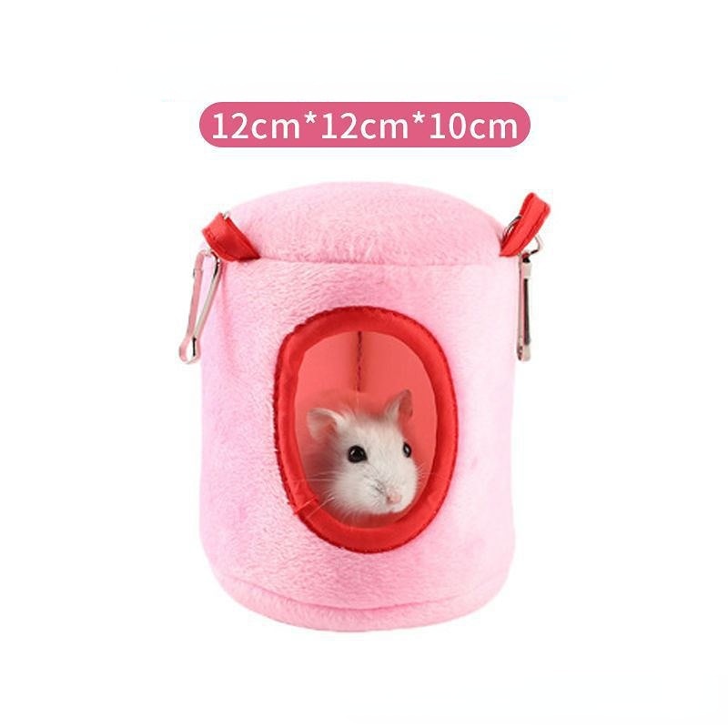 Soft Warm Bed House Hanging Nest & Mat for Hamsters and Other Small Rodents