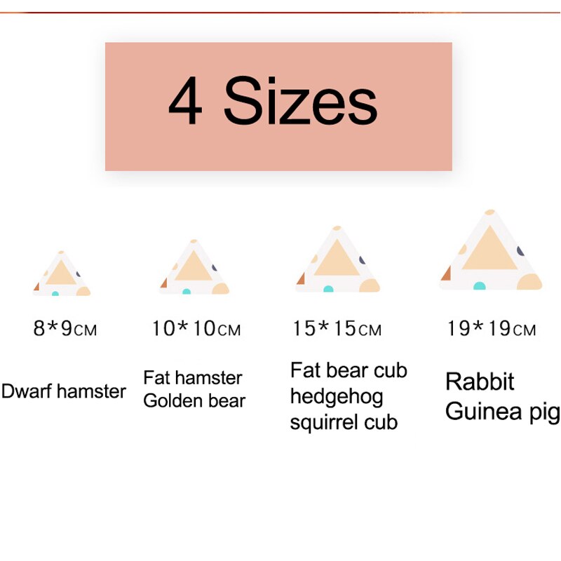 Mini Soft Animal Hammock/Nest Cushion House/Cave For Hamsters And Other Small Rodents