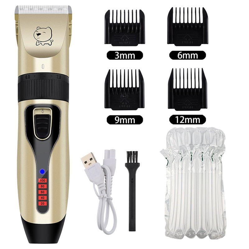 Electric Dog Clippers Professional Pet Hair Trimmer