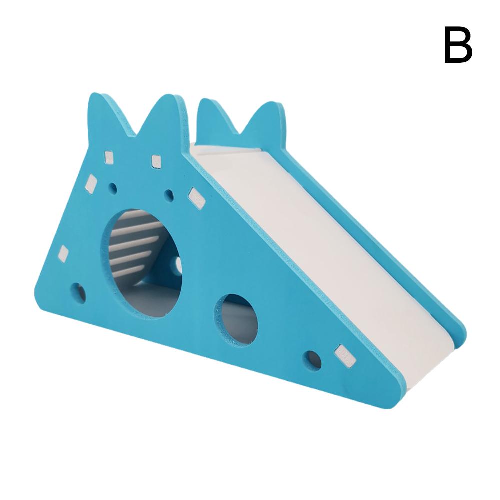 Hamster Slide For Small Fur Babies House Villa Cage Ladder Exercise