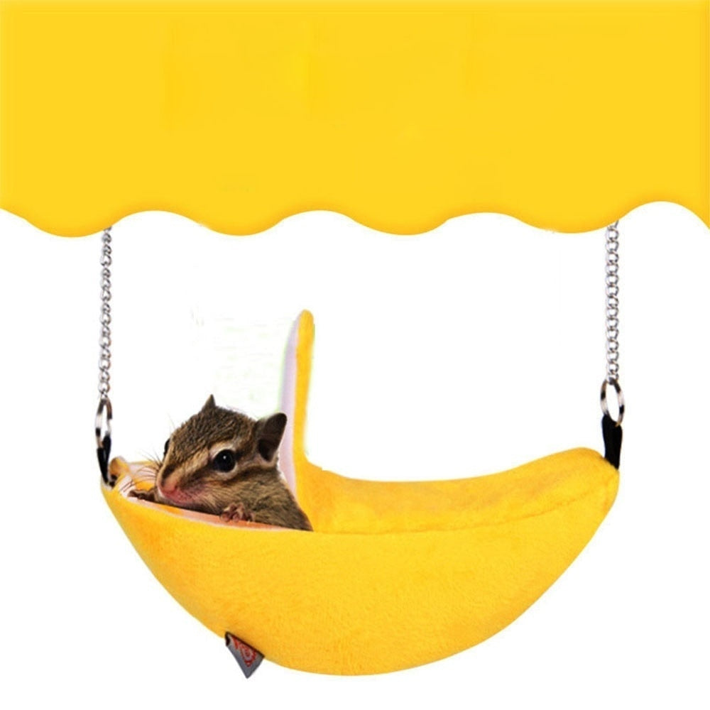 Banana Hammock For Hamsters And Other Small Rodents