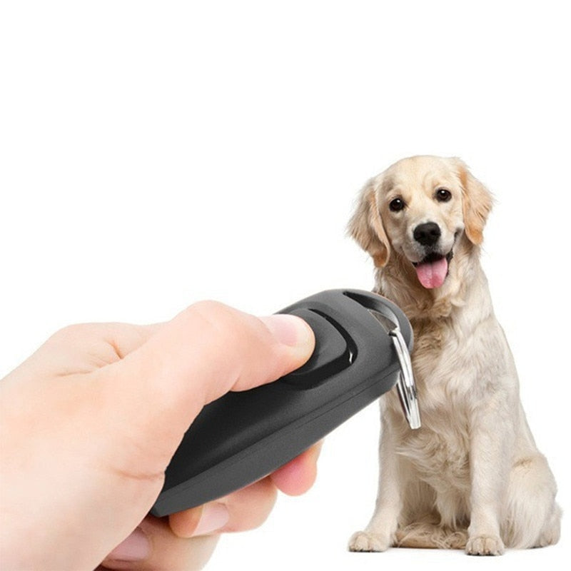 2 in 1 Dog Whistle And Clicker For Training And Recalls