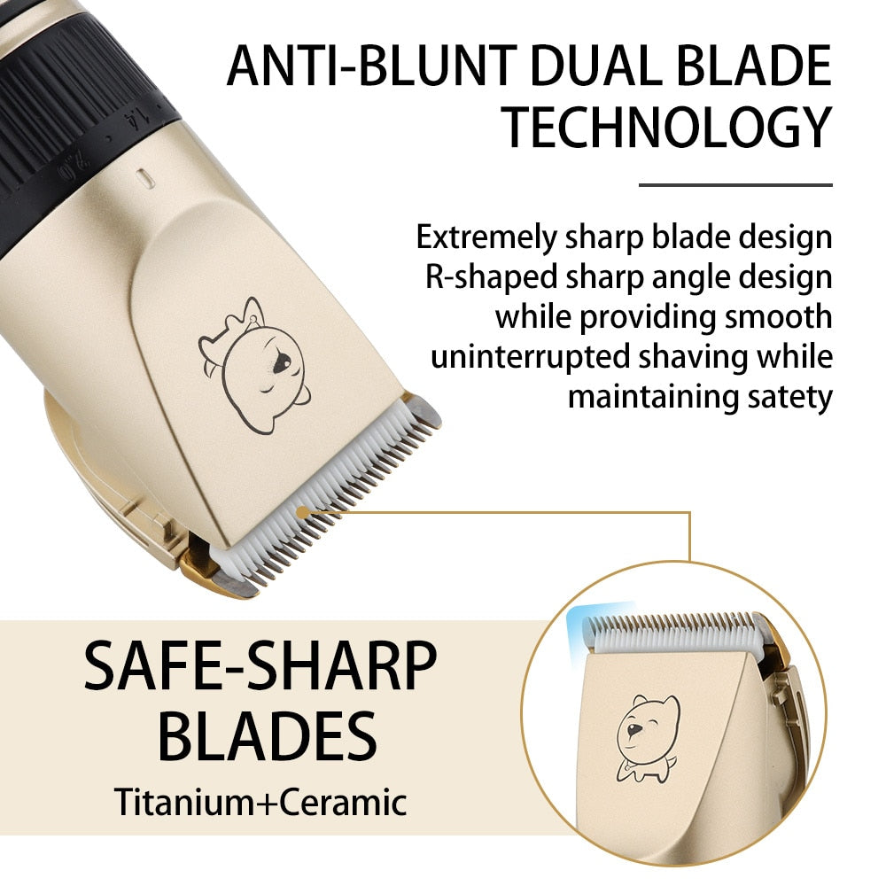 Electric Dog Clippers Professional Pet Hair Trimmer