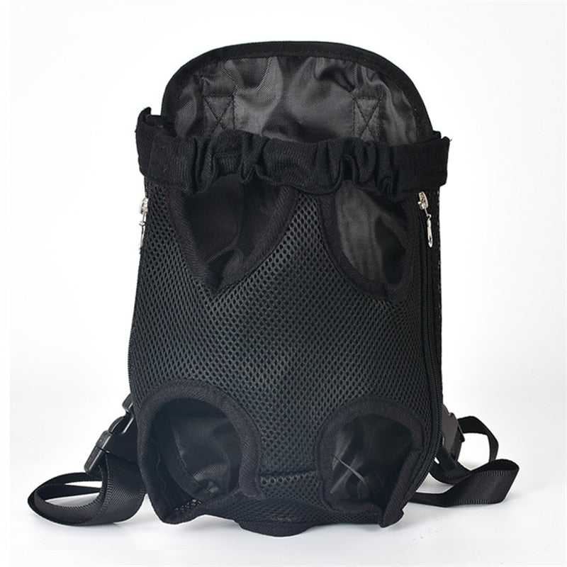 Dog Carrier Backpack Mesh Breathable Shoulder Handle Straps