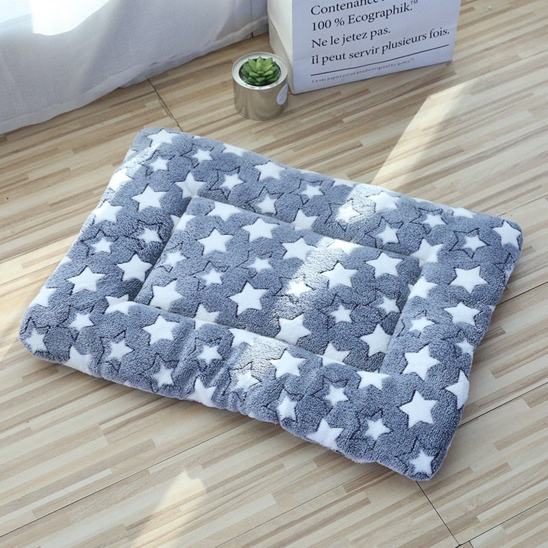 Soft Bed Mats Short Plush Pet Sleeping Bed Mats for Cats & Small Dogs