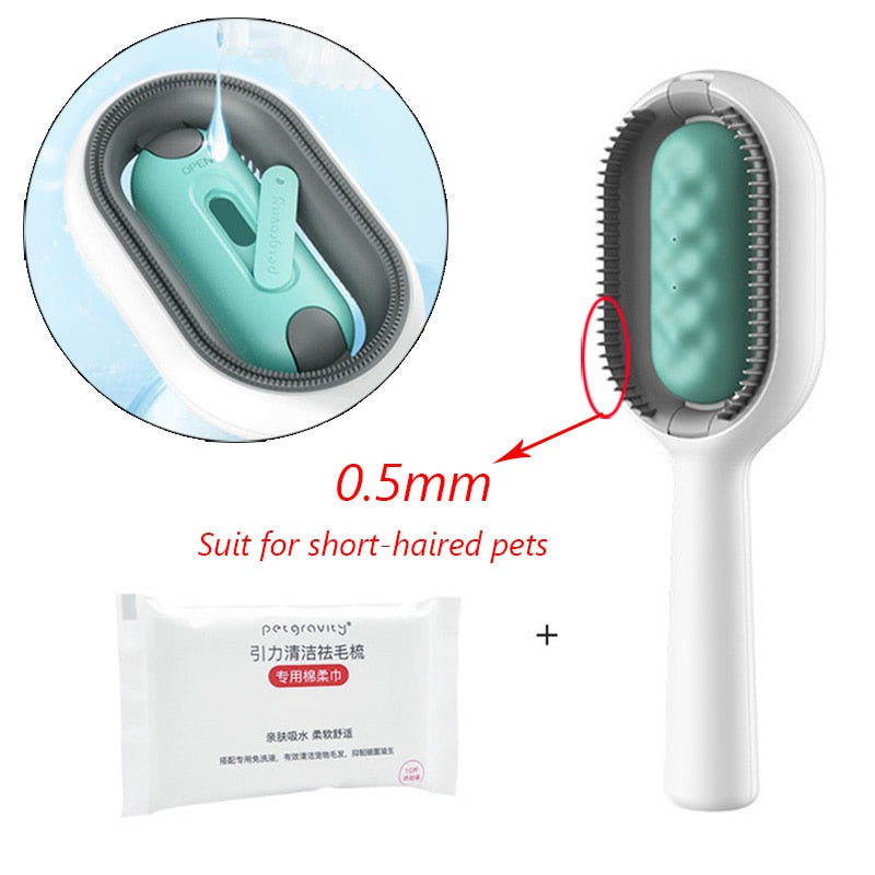 Double Sided Hair Removal Brushes for Cats & Dogs Grooming Comb