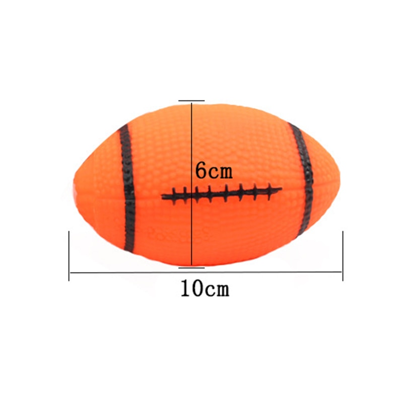 Squeaky Dog Ball made with Rubber a Fun Chew For Puppies too