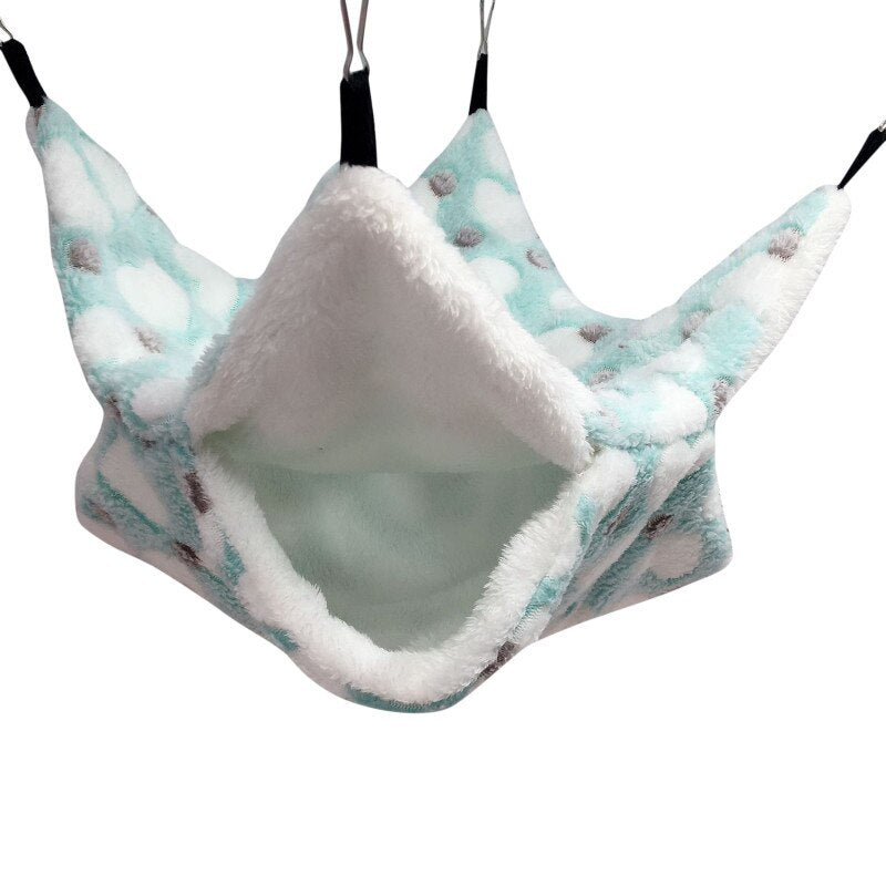 Designer Hammock Bed for Hamsters and Other Small Rodents