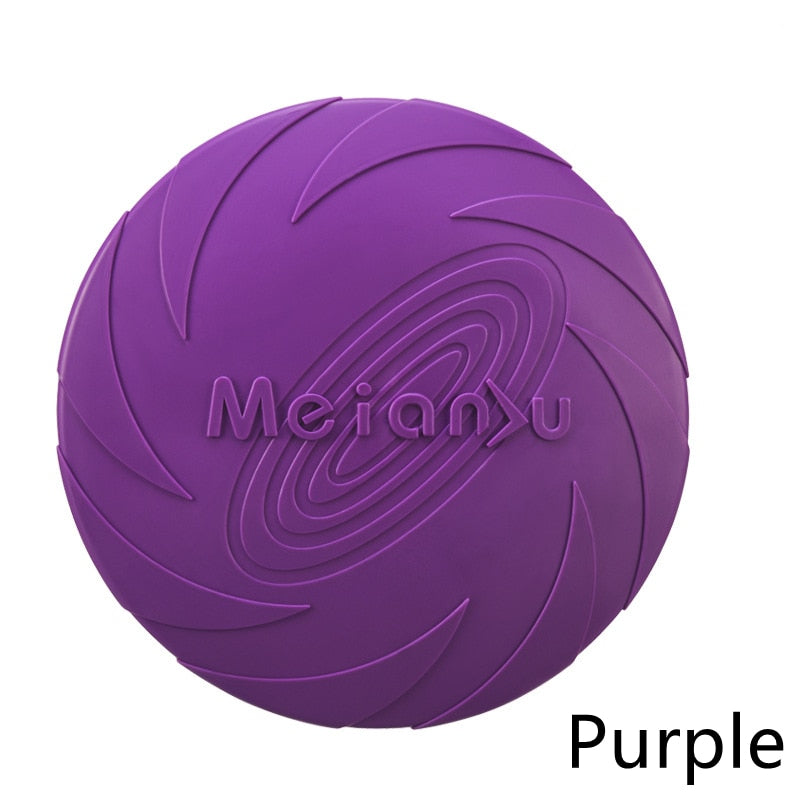 Dog Flying Disk Toy Silicone Material Environmentally Friendly Anti-Chew
