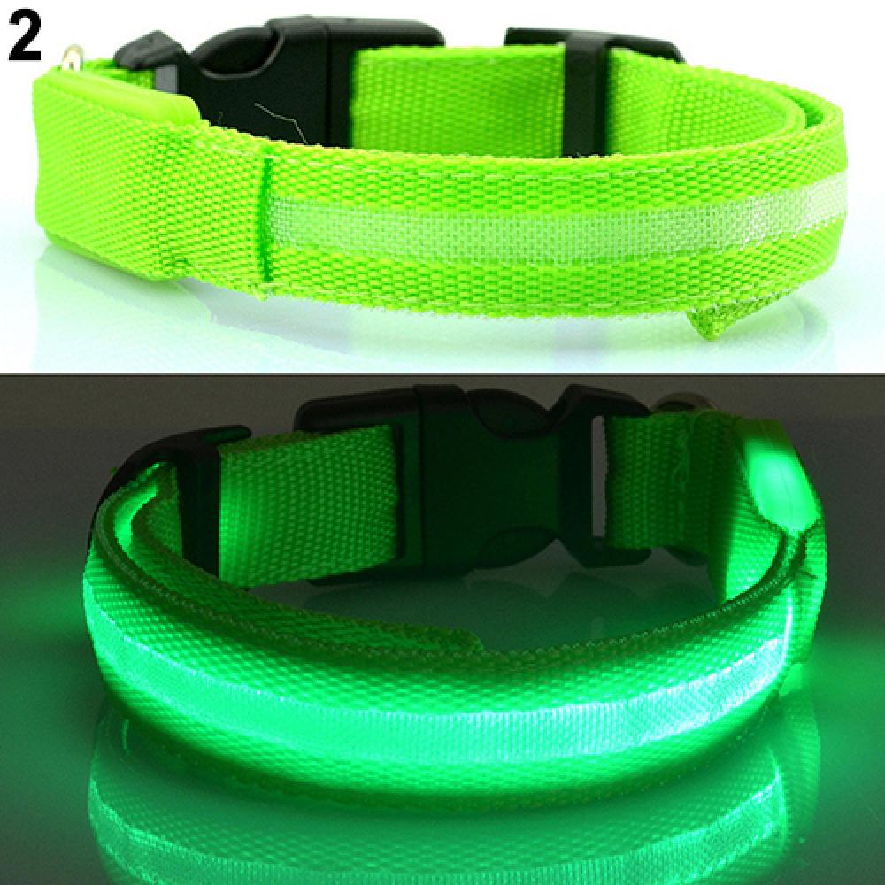 LED Dog Anti-lost Collar Glowing Luminous LED Light