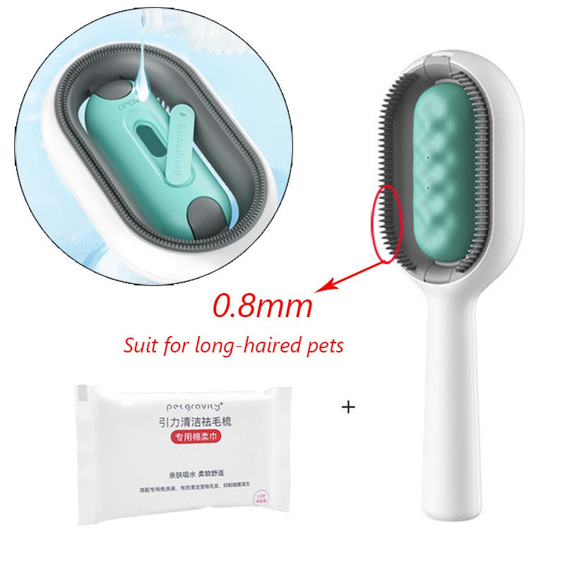 Double Sided Hair Removal Brushes for Cats & Dogs Grooming Comb