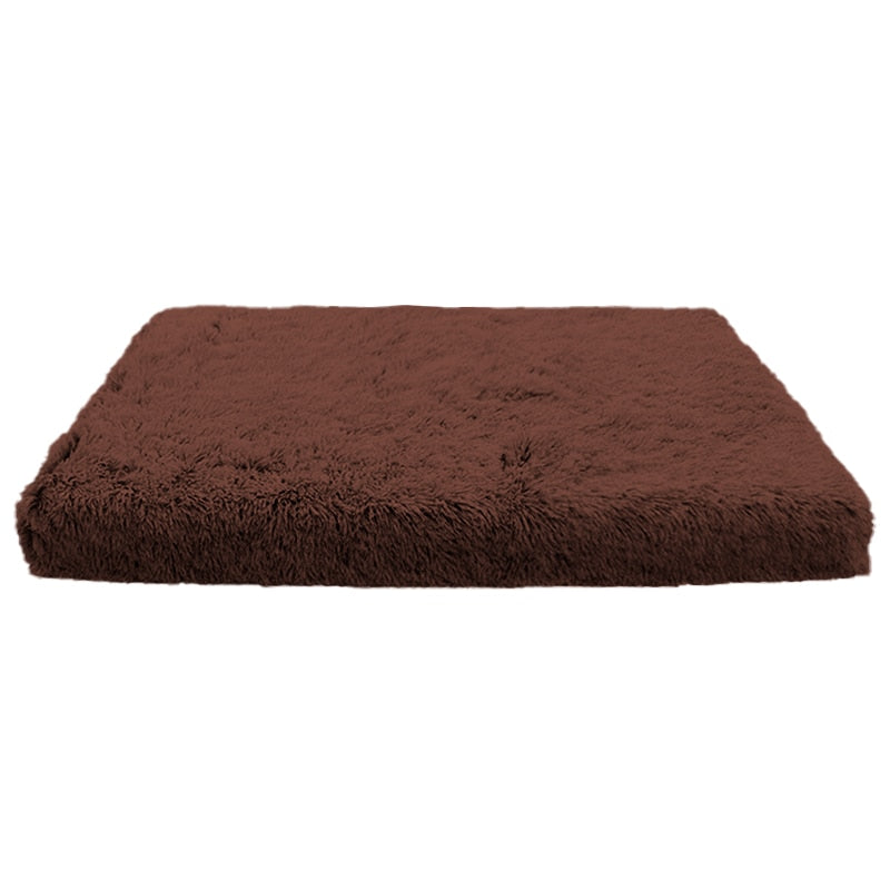Plush Dog Bed with Removable Covers for Cleaning Super Soft Claming Beds
