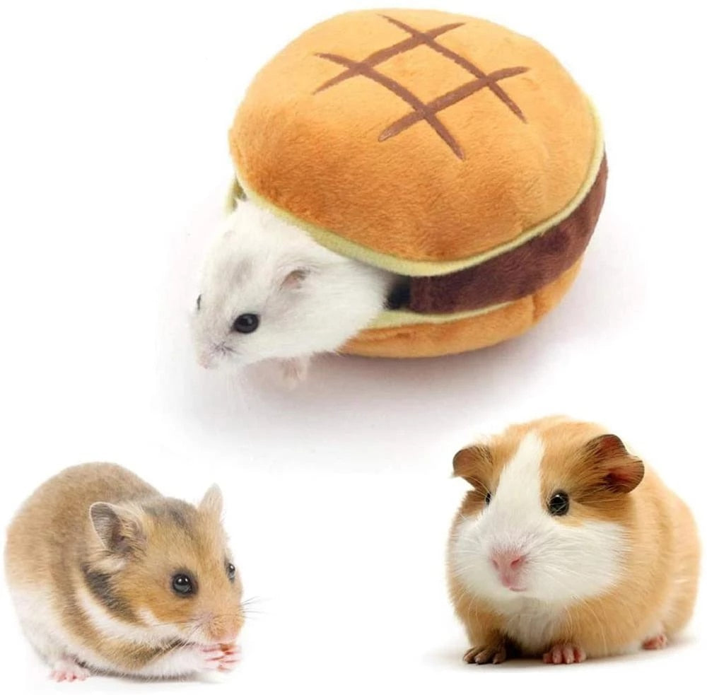 Soft Warm Bed House Hanging Nest & Mat for Hamsters and Other Small Rodents