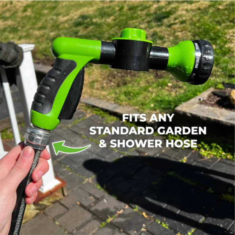 High-pressure Sprayer Nozzle Hose dog shower Gun 3 Mode Adjustable Water Foam Soap Sprayer