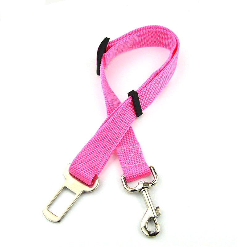 Adjustable Dog Seat/Safety Belt with Safety Clip Lever(Multiple colours available)