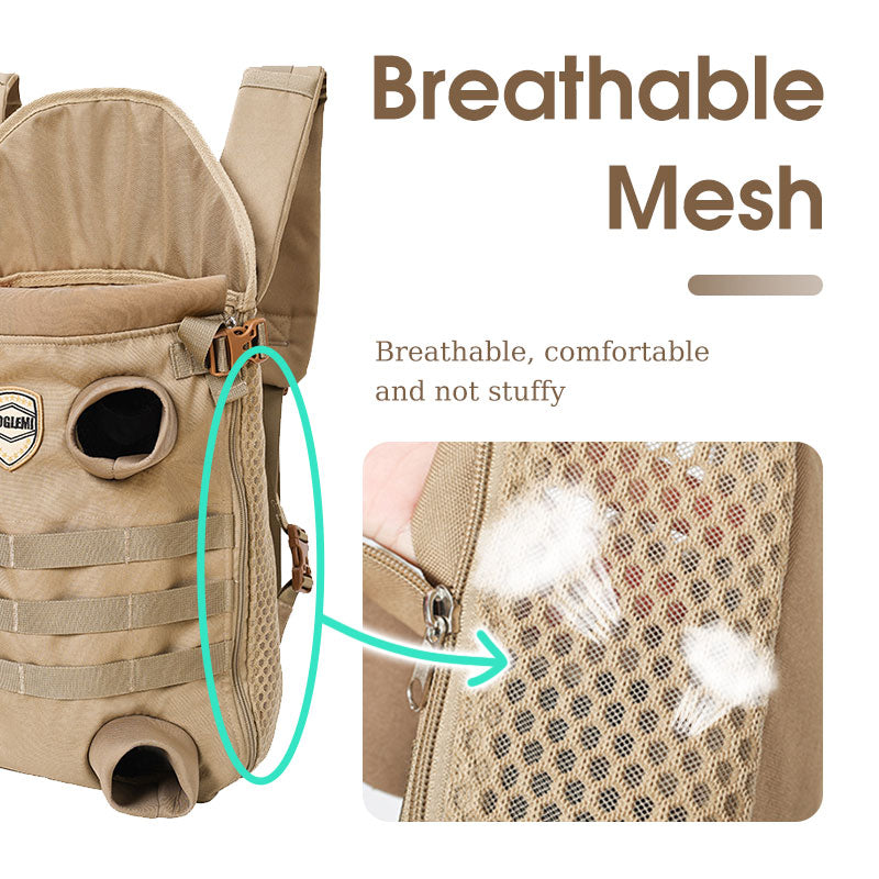 Front Dog Backpack Designer Shoulder Carrier Bag For Hiking Outdoors & Traveling