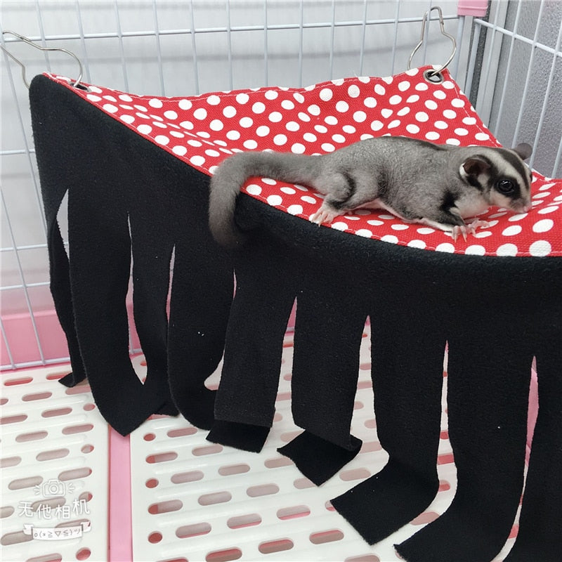 Hammock Pet Hideout for Cage Accessories Tent Nest Bed For All Small Fur Babies