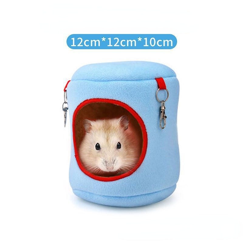 Soft Warm Bed House Hanging Nest & Mat for Hamsters and Other Small Rodents