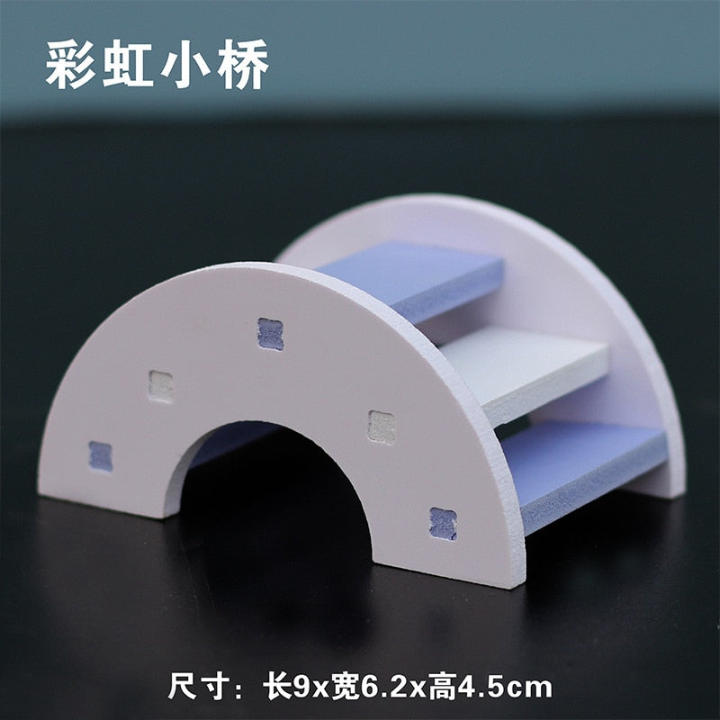 Rodent House And Climbing Accessories(Suitable for all cages)
