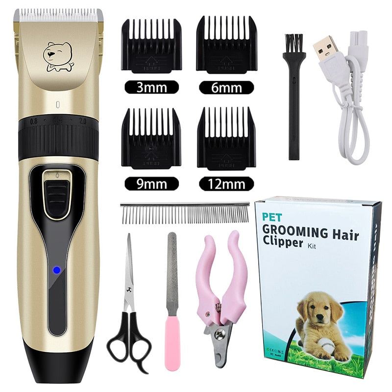 Electric Dog Clippers Professional Pet Hair Trimmer