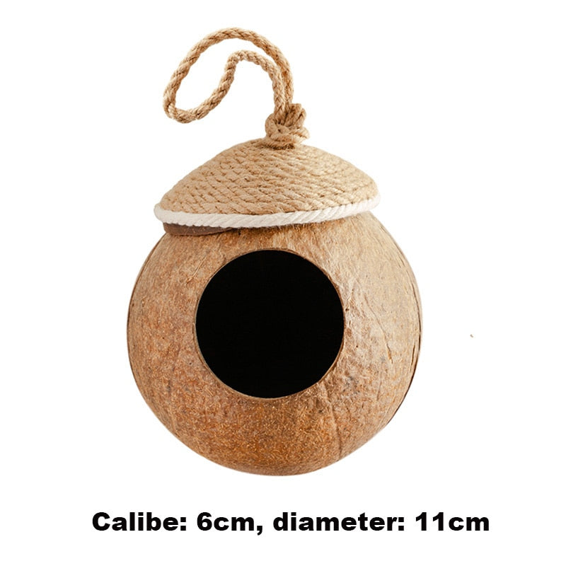 Natural Small Pet Coconut Nests