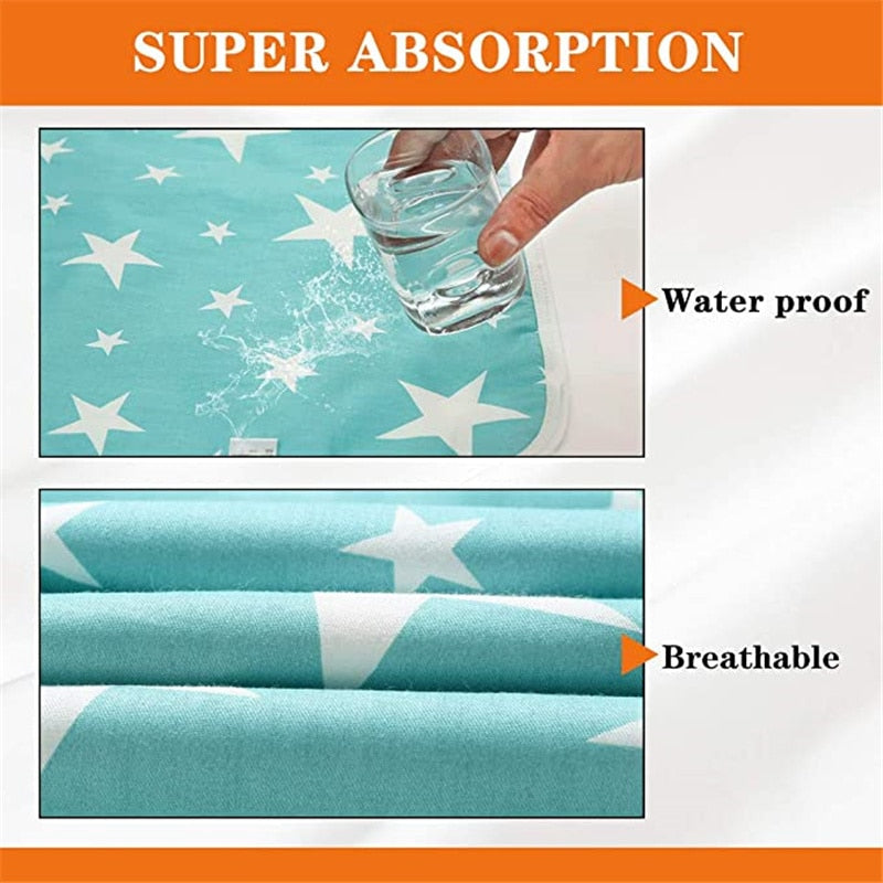 Washable Dog Puppy Training Pee Pads Reusable Large Super Matt