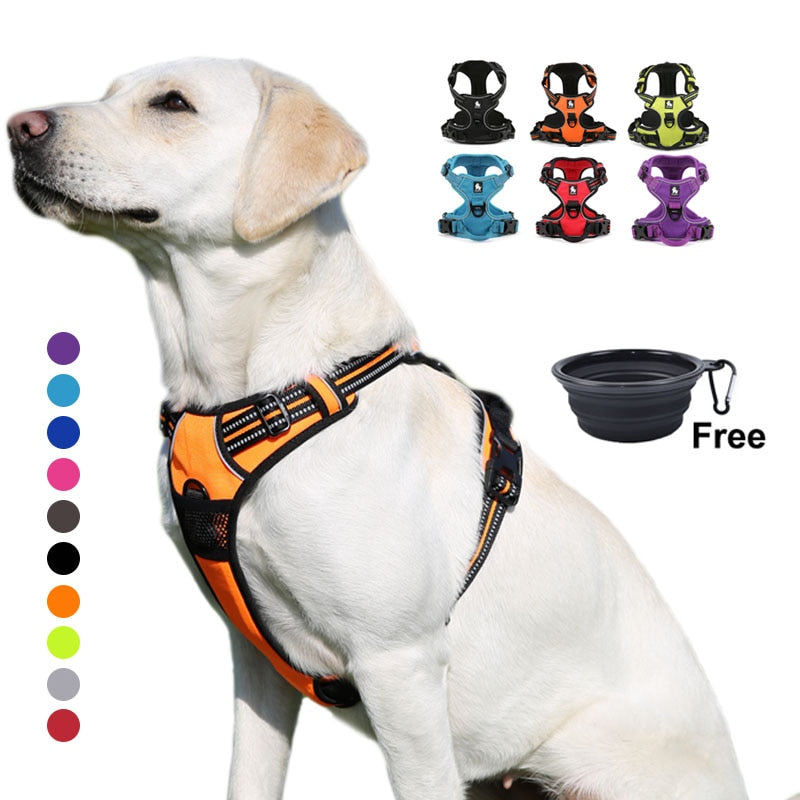 Truelove Dog Harness Durable Reflective Safety Lift Seat Belt Clip for Dog Travel
