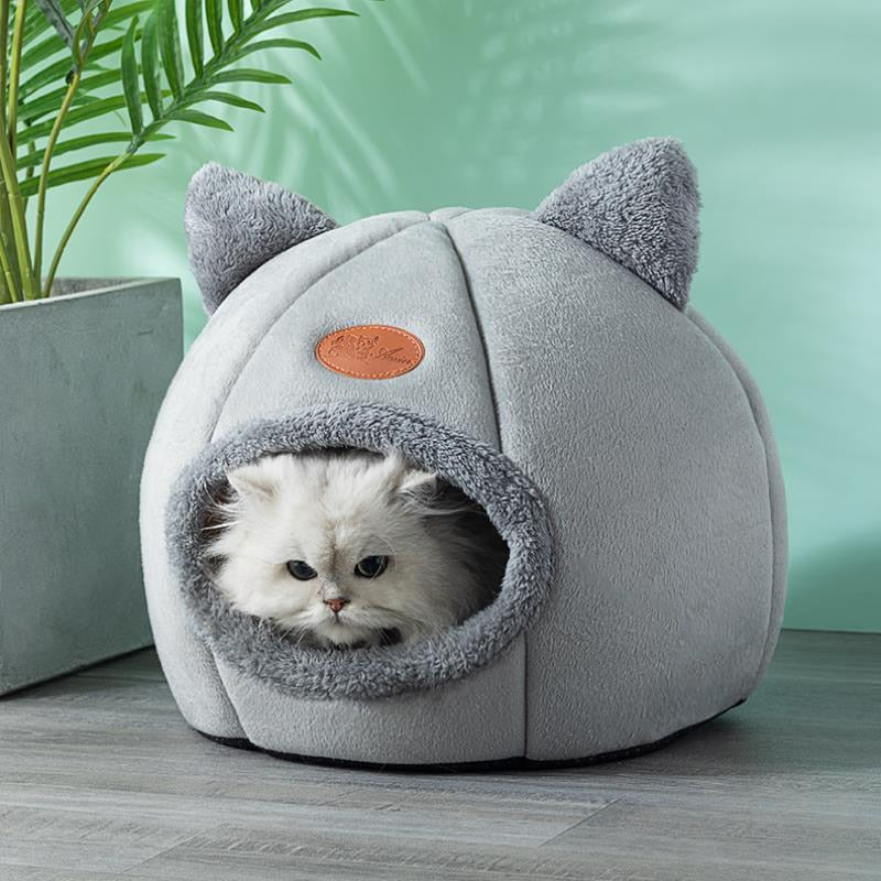 Sleep Comfort Cat Bed Cozy Cave Nest