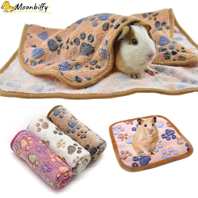Small Pet Soft Warm Fleece Blanket
