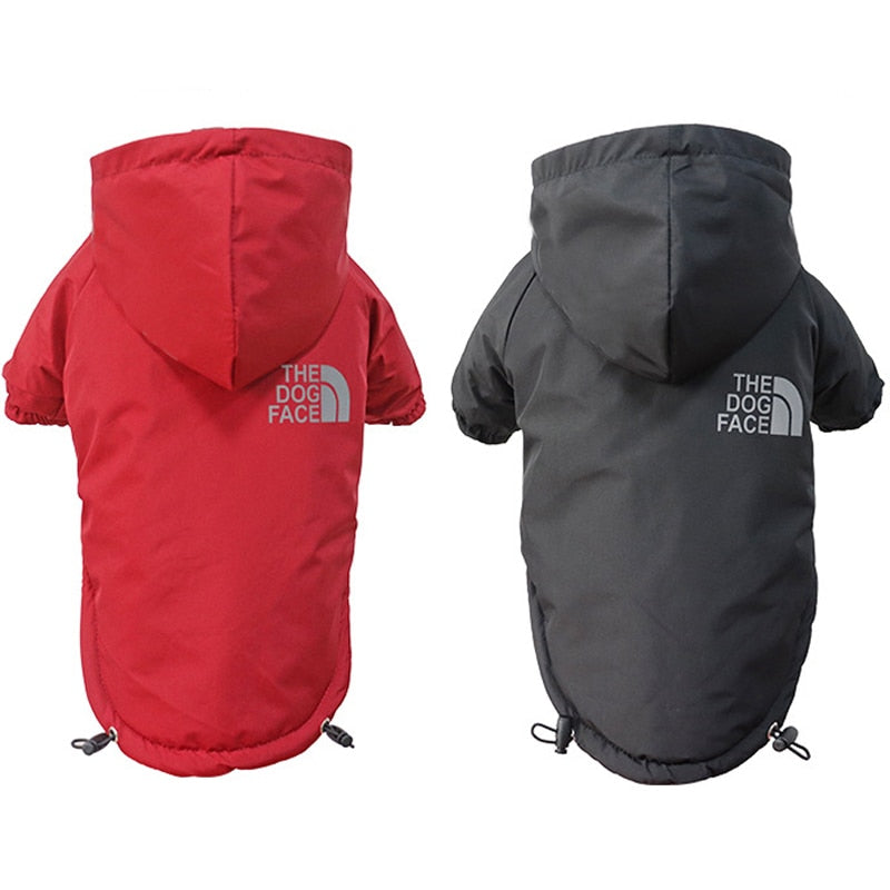 Waterproof Reflective Dog Coat For Small Medium Dogs Winter Warm Fleece