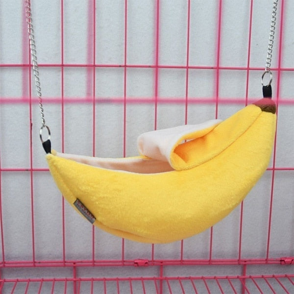 Banana Hammock For Hamsters And Other Small Rodents