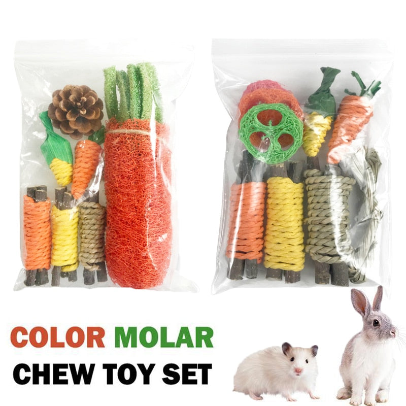 Small Pet/Rodent Chew Toys For Safe And Healthy Teeth Grinding