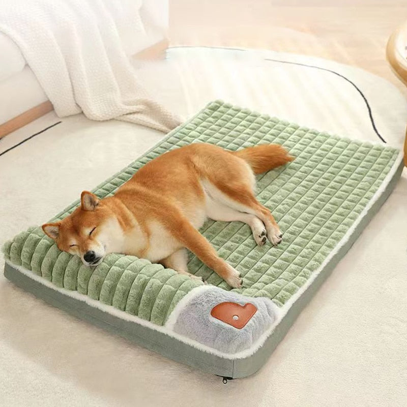 Warm Dog Mat/Luxury Sofa for Small Medium Dogs Removable Cover Washable